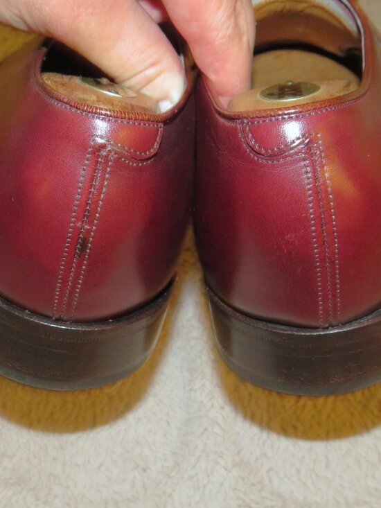 E. Vogel Bespoke Oxblood Calf Leather Balmoral Cap Toe Derbys 11 EE main image 11
